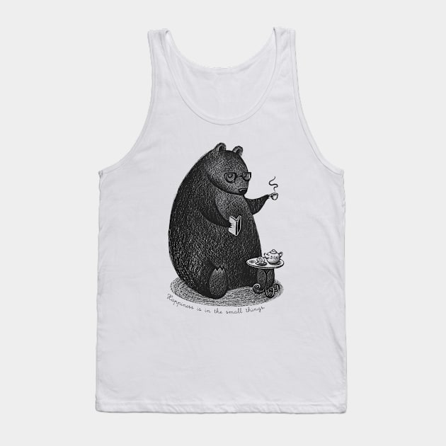 Happiness is in the small things Tank Top by rikolaa